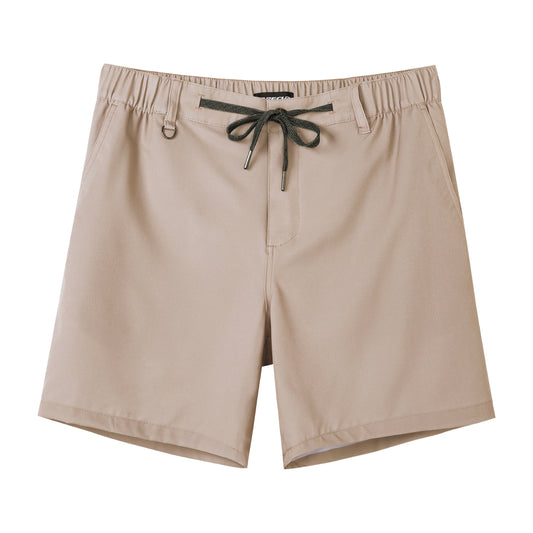 Short Casual Hombre color Beige, 12.7 cm de largo